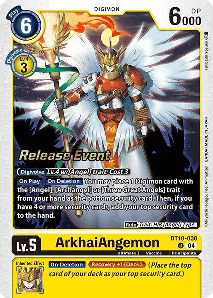 ArkhaiAngemon card image