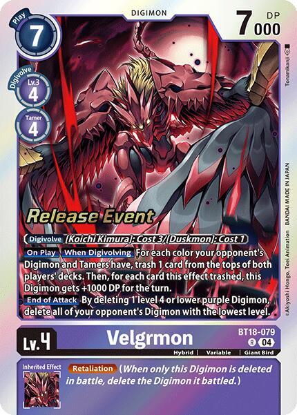 Velgrmon card image