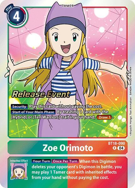 Zoe Orimoto card image