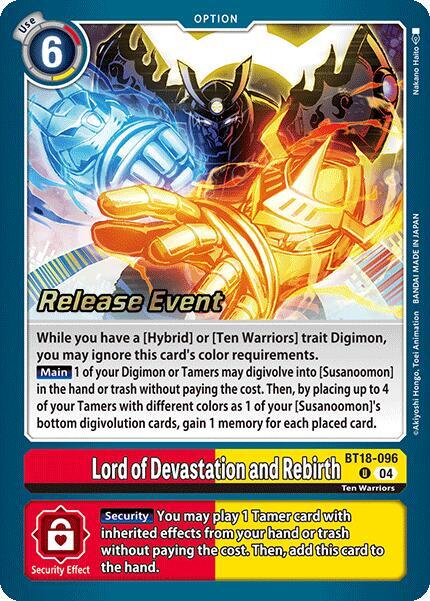 Lord of Devastation and Rebirth card image