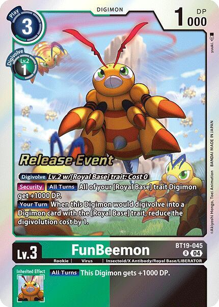FunBeemon - BT19-045 card image