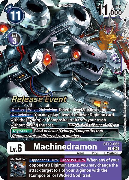 Machinedramon - BT19-065 card image