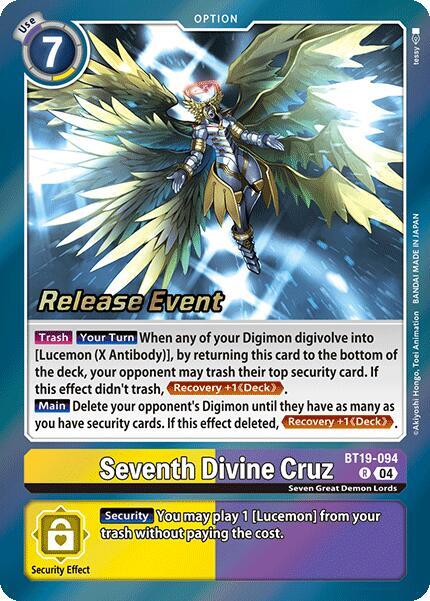 Seventh Divine Cruz card image