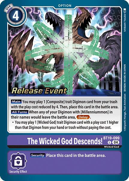 The Wicked God Descends! card image