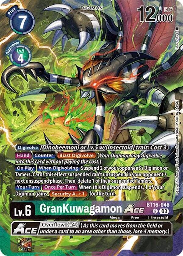 GranKuwagamon ACE (Alternate Art) card image