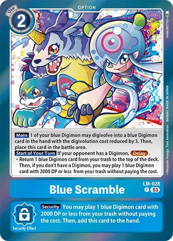 Blue Scramble card image