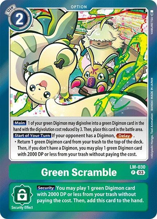 Green Scramble card image