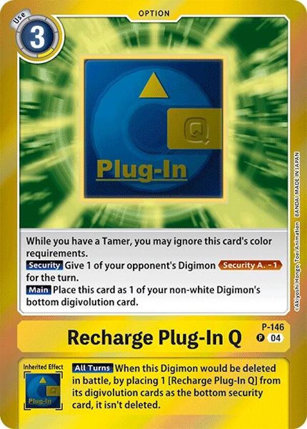 Recharge Plug-In Q (Reprint) card image