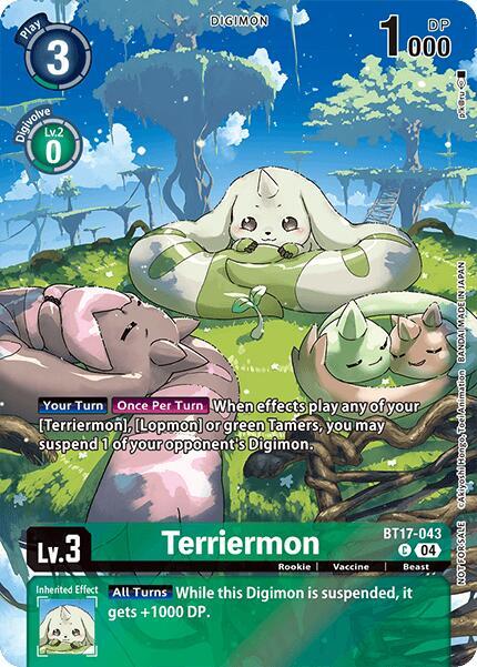 Terriermon (Legend Pack 2024 Box Topper) card image