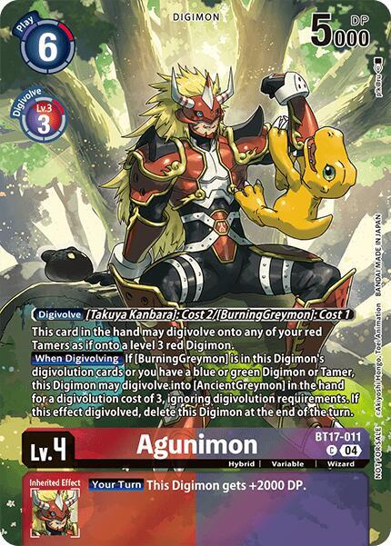 Agunimon (Legend Pack 2024 Box Topper) card image