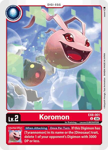 Koromon card image