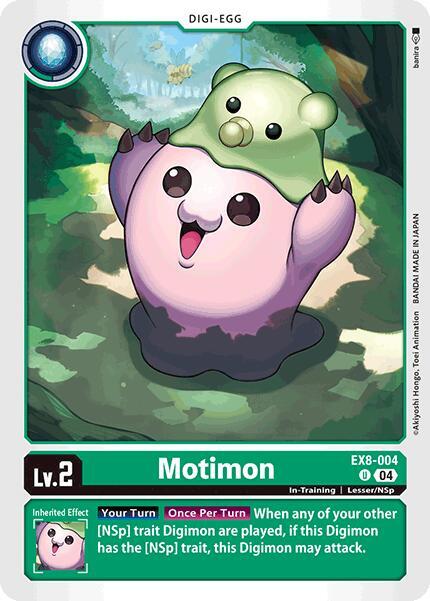 Motimon card image
