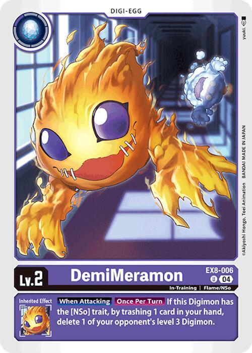 DemiMeramon card image
