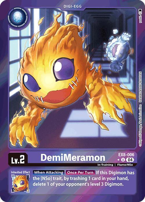 DemiMeramon (Limited Foil) card image
