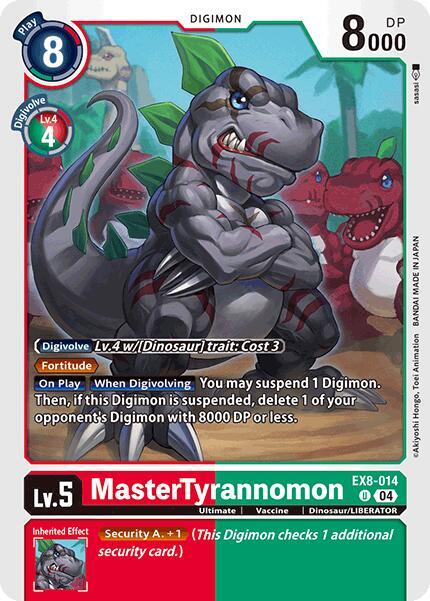 MasterTyrannomon card image