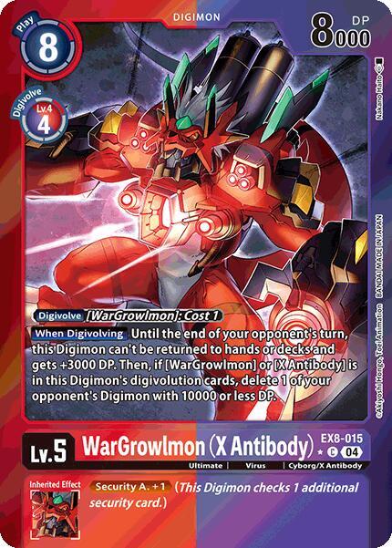 WarGrowlmon (X Antibody) (Limited Foil) card image