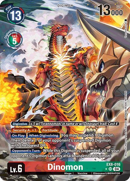 Dinomon (Alternate Art) card image