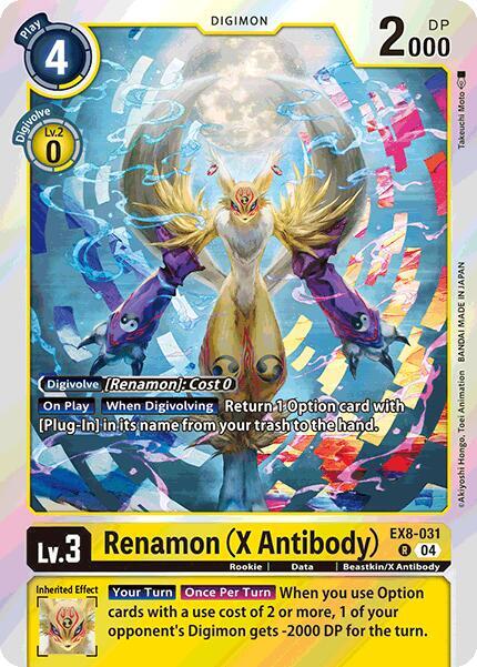 Renamon (X Antibody) card image