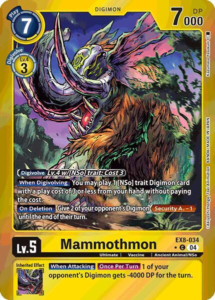 Mammothmon (Limited Foil) card image