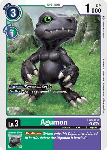 Agumon - EX8-038 card image