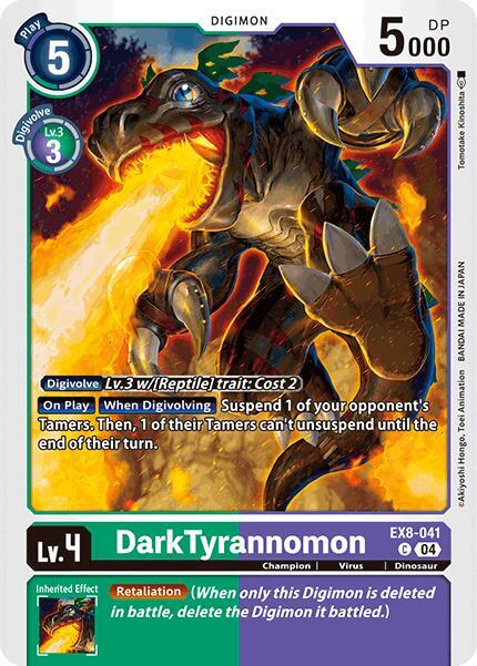 DarkTyrannomon card image