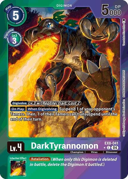 DarkTyrannomon (Limited Foil) card image