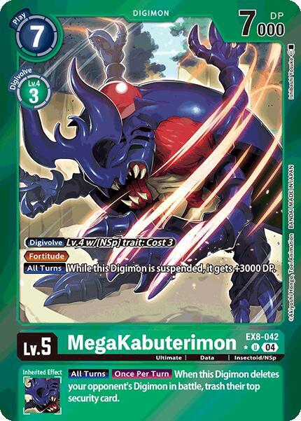 MegaKabuterimon (Limited Foil) card image