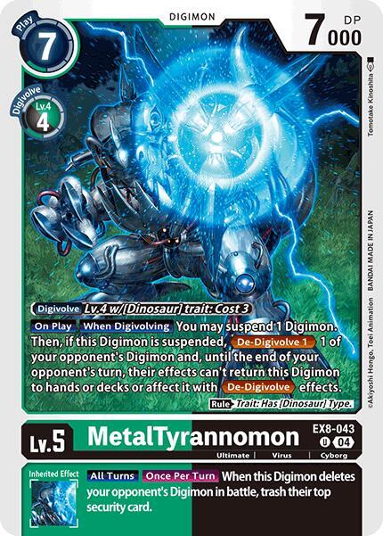 MetalTyrannomon card image