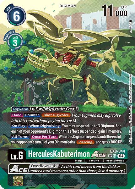 HerculesKabuterimon ACE (Textured) card image