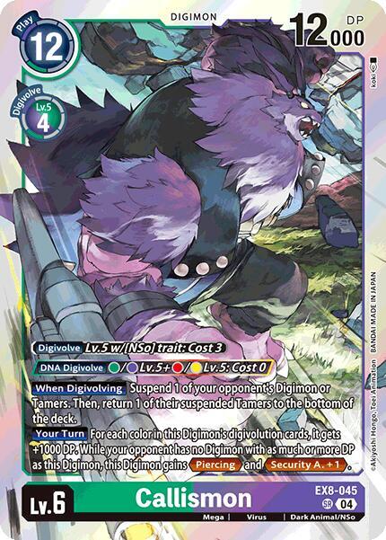 Callismon card image