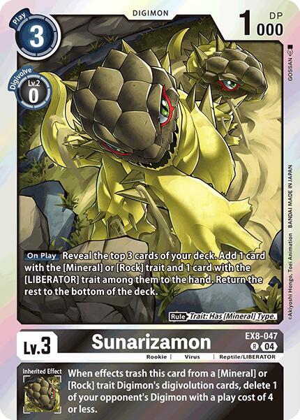 Sunarizamon card image