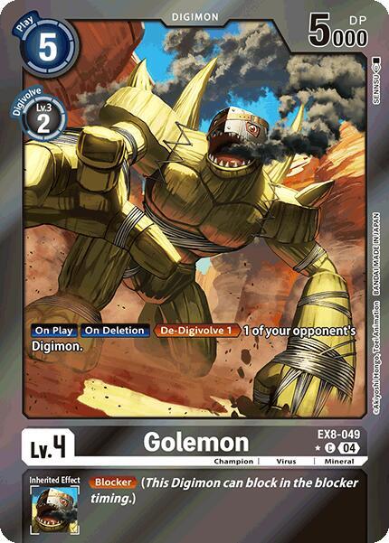 Golemon (Limited Foil) card image