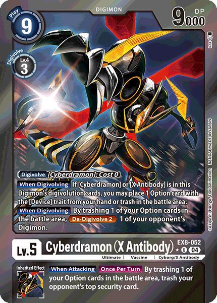 Cyberdramon (X Antibody) (Limited Foil) card image