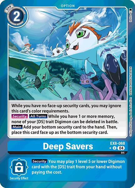 Deep Savers (Limited Foil) card image