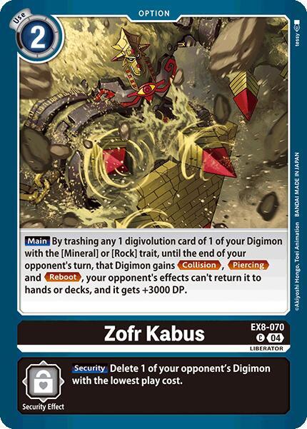 Zofr Kabus card image