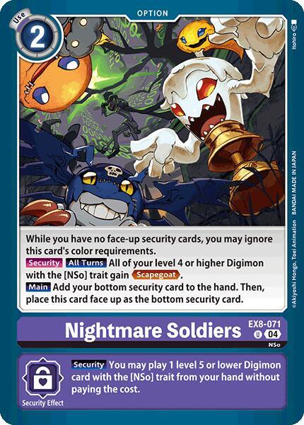 Nightmare Soldiers card image
