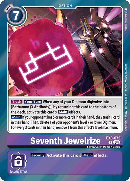 Seventh Jewelrize card image