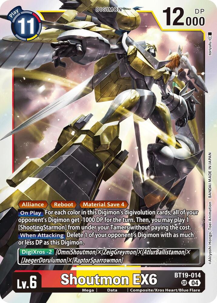 Shoutmon EX6 card image
