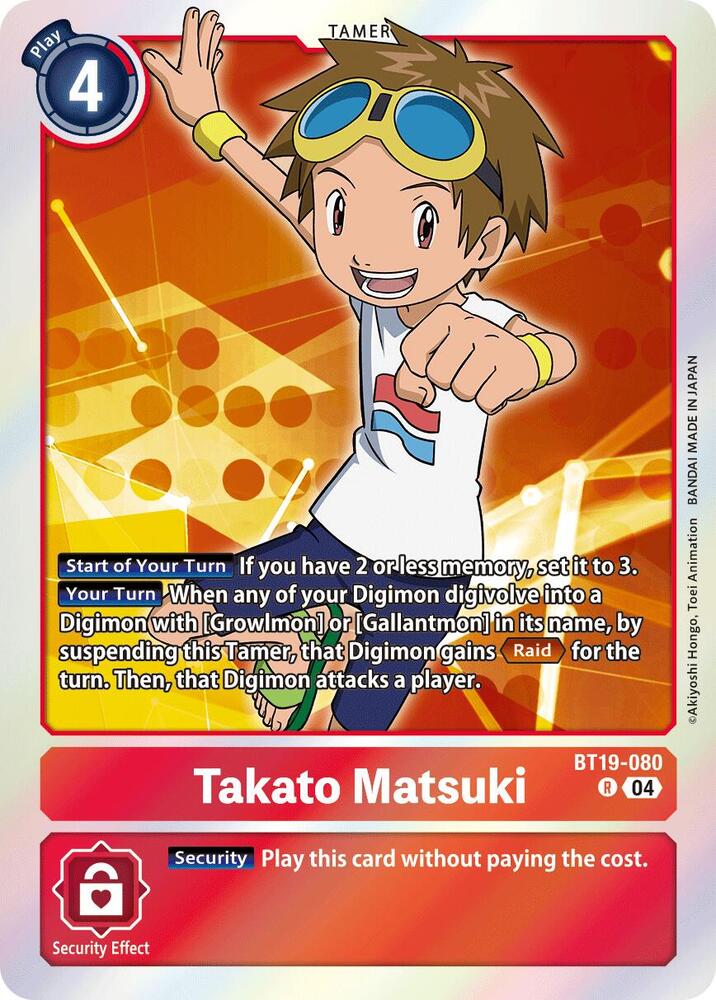 Takato Matsuki card image