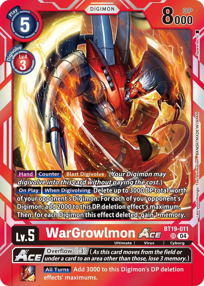 WarGrowlmon ACE card image