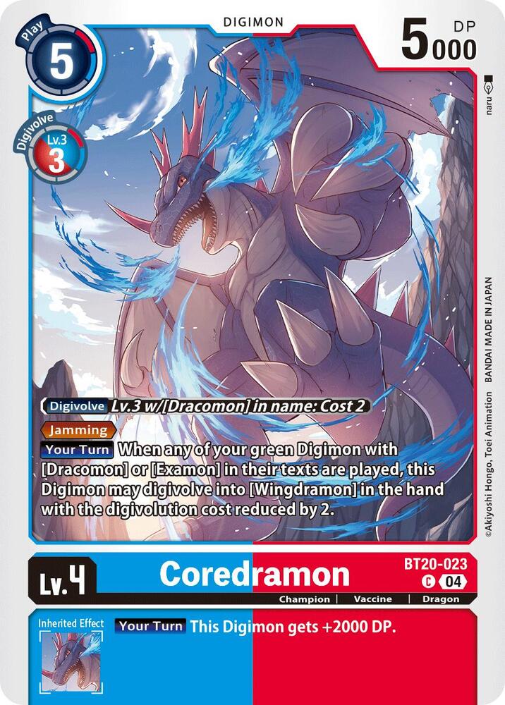 Coredramon - BT20-023 card image