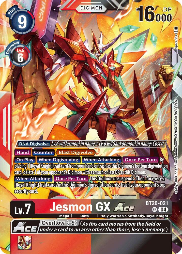 Jesmon GX ACE card image