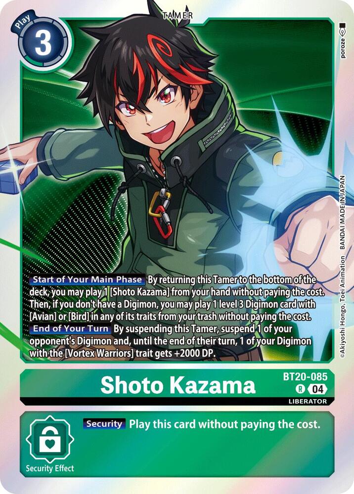 Shoto Kazama card image