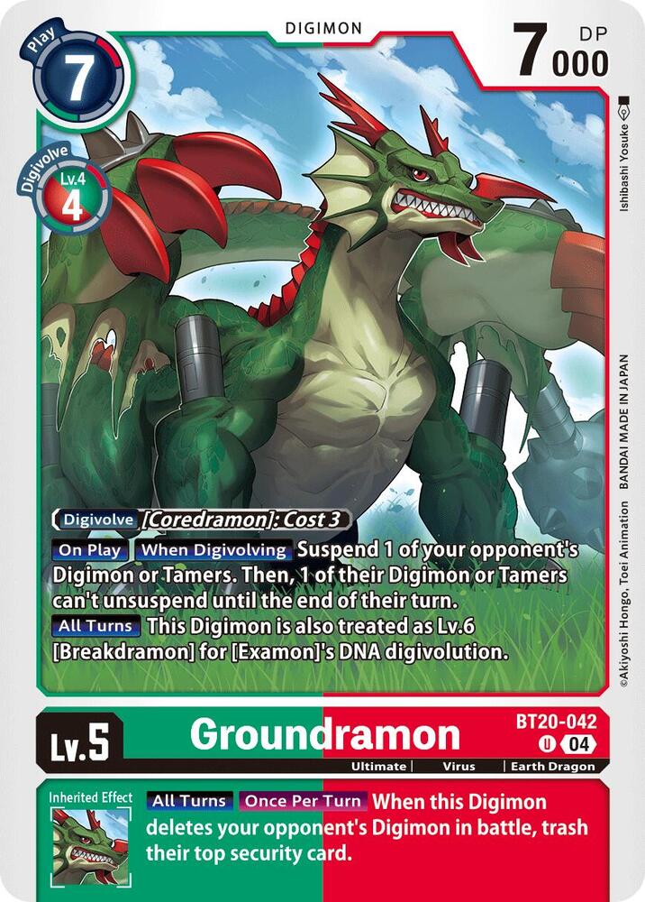 Groundramon card image