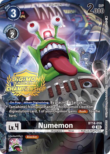 Numemon (Championship 2024 Tamers Pack) card image