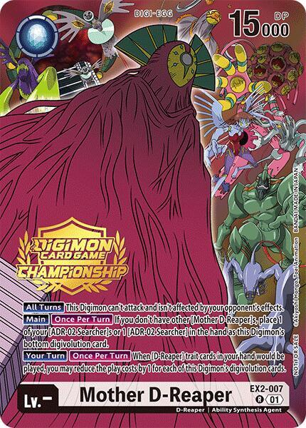 Mother D-Reaper (Championship 2024 Tamers Pack) card image