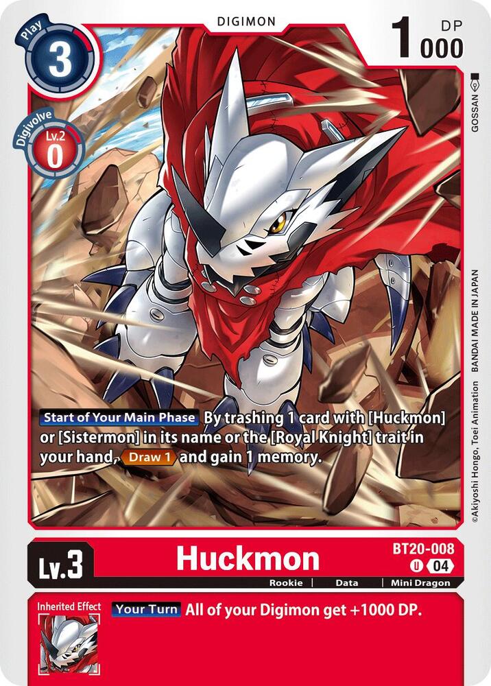 Huckmon card image