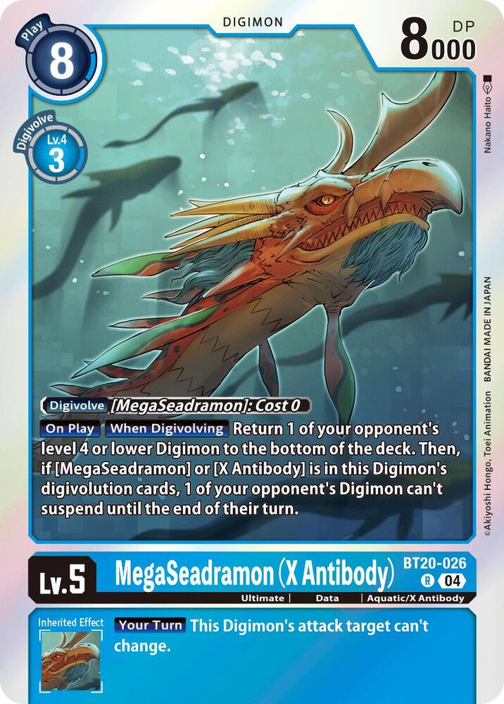 MegaSeadramon (X Antibody) card image