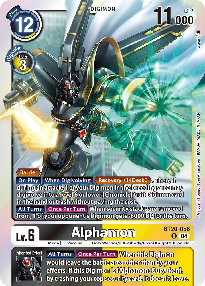 Alphamon card image