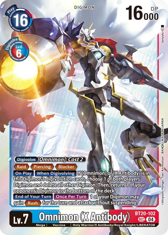 Omnimon (X Antibody) card image